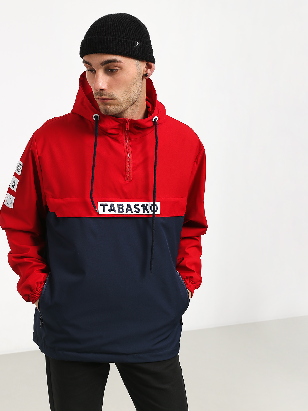 Kurtka Tabasko Logo (red/navy)