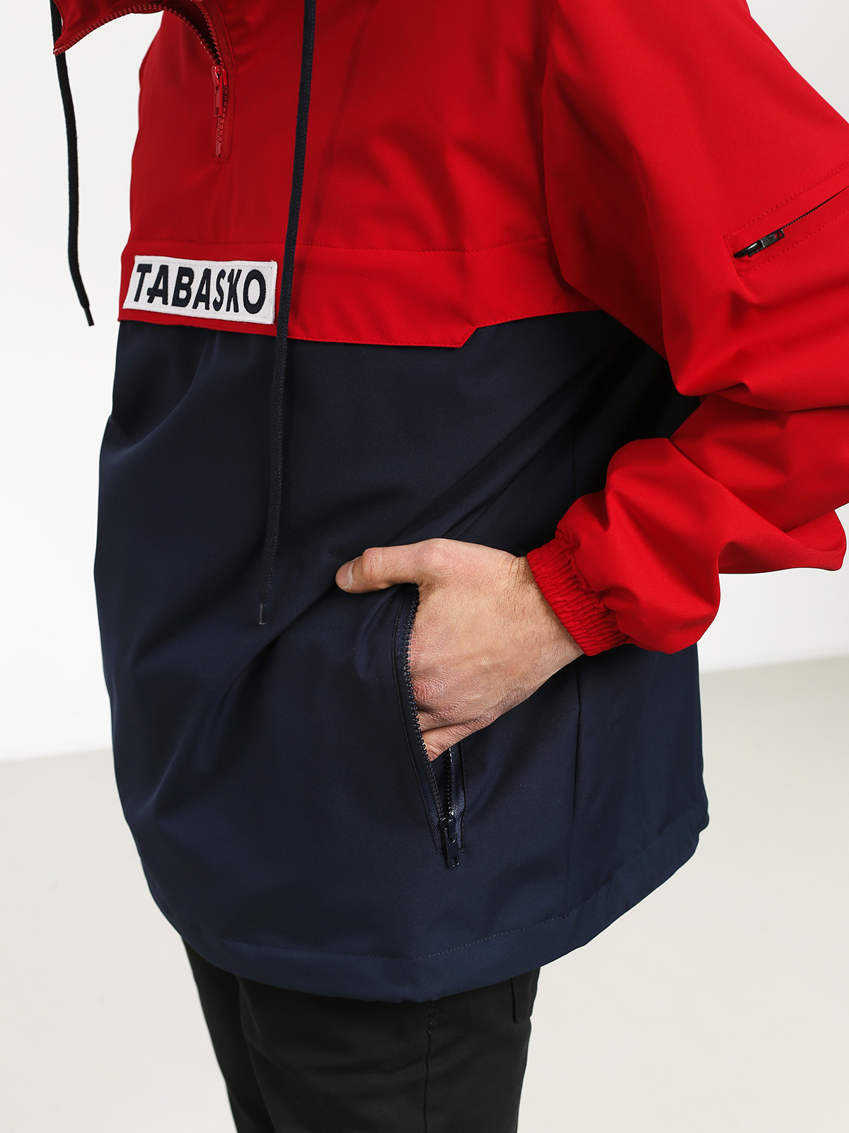 Kurtka Tabasko Logo (red/navy)