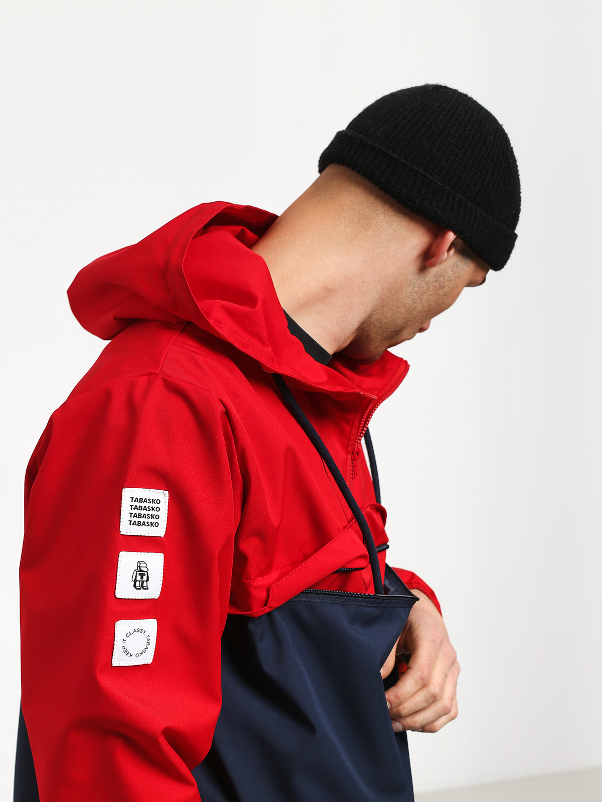 Kurtka Tabasko Logo (red/navy)