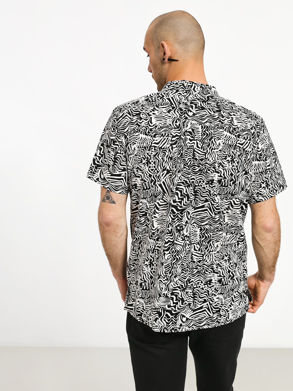 Koszula Quiksilver The Camp Allover (black acid tribe)