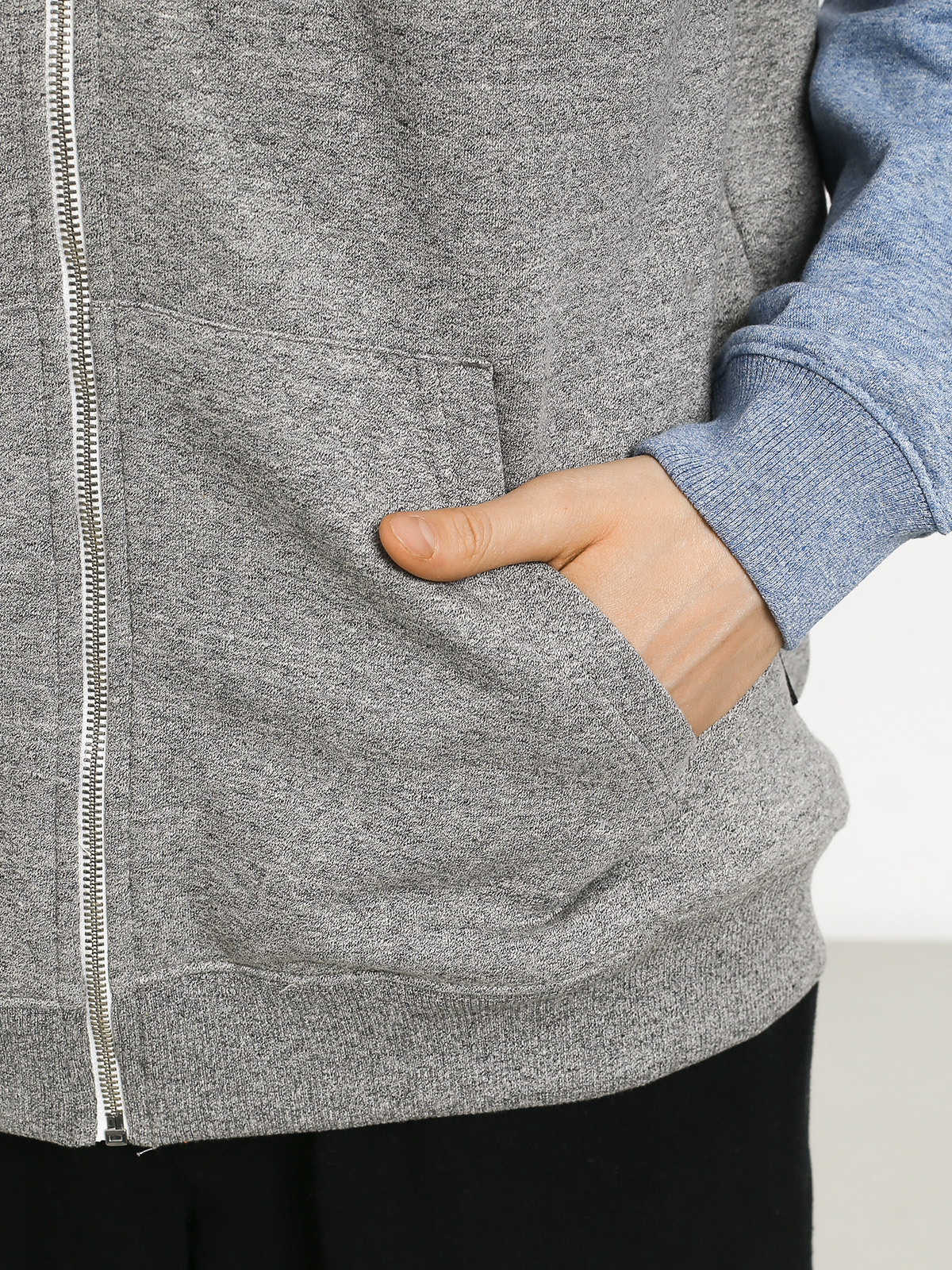 Bluza z kapturem Quiksilver Everyday ZHD (lgh/stone wash heath)