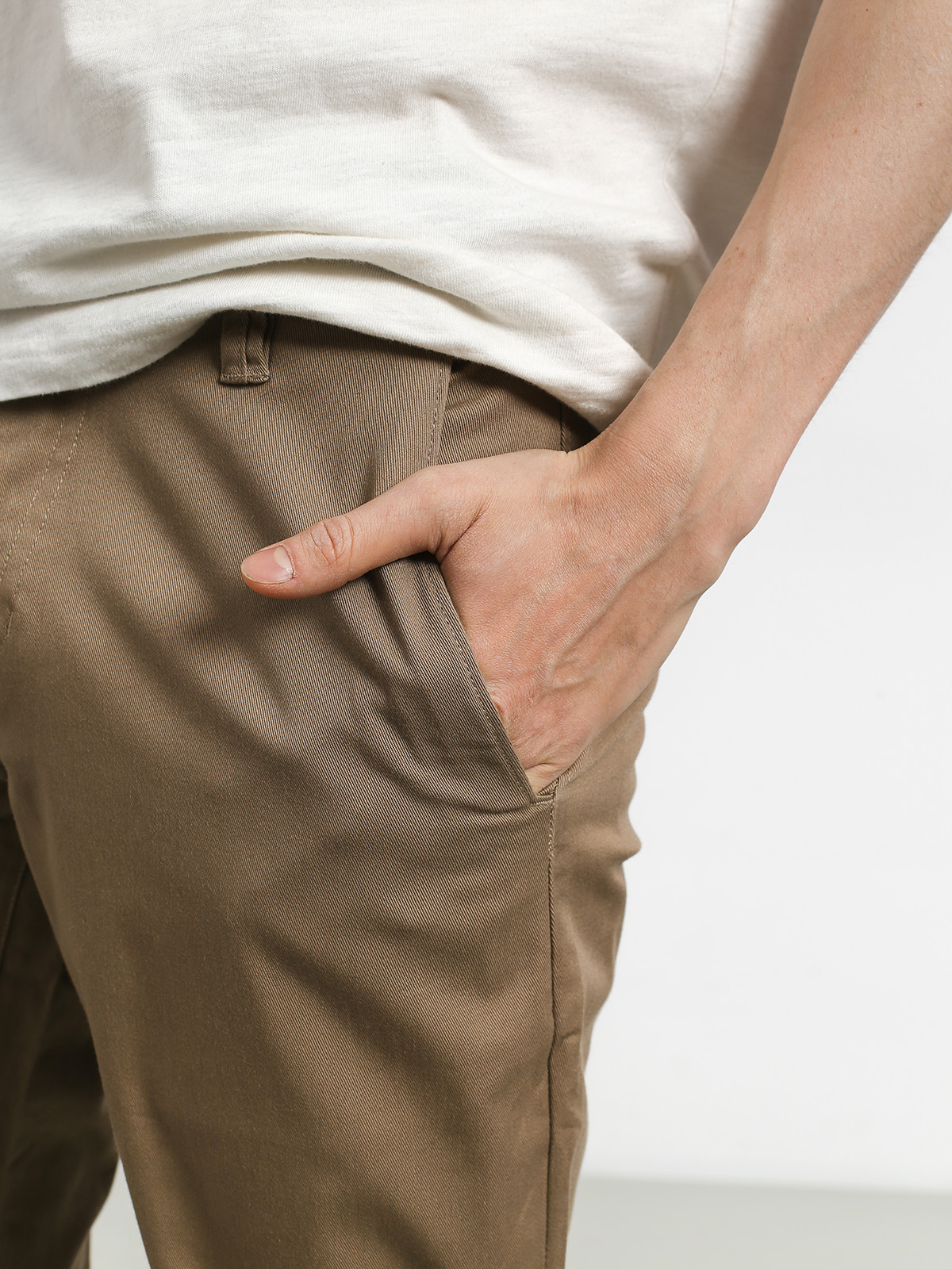 Spodnie Volcom Frickin Modern Stret (kha)