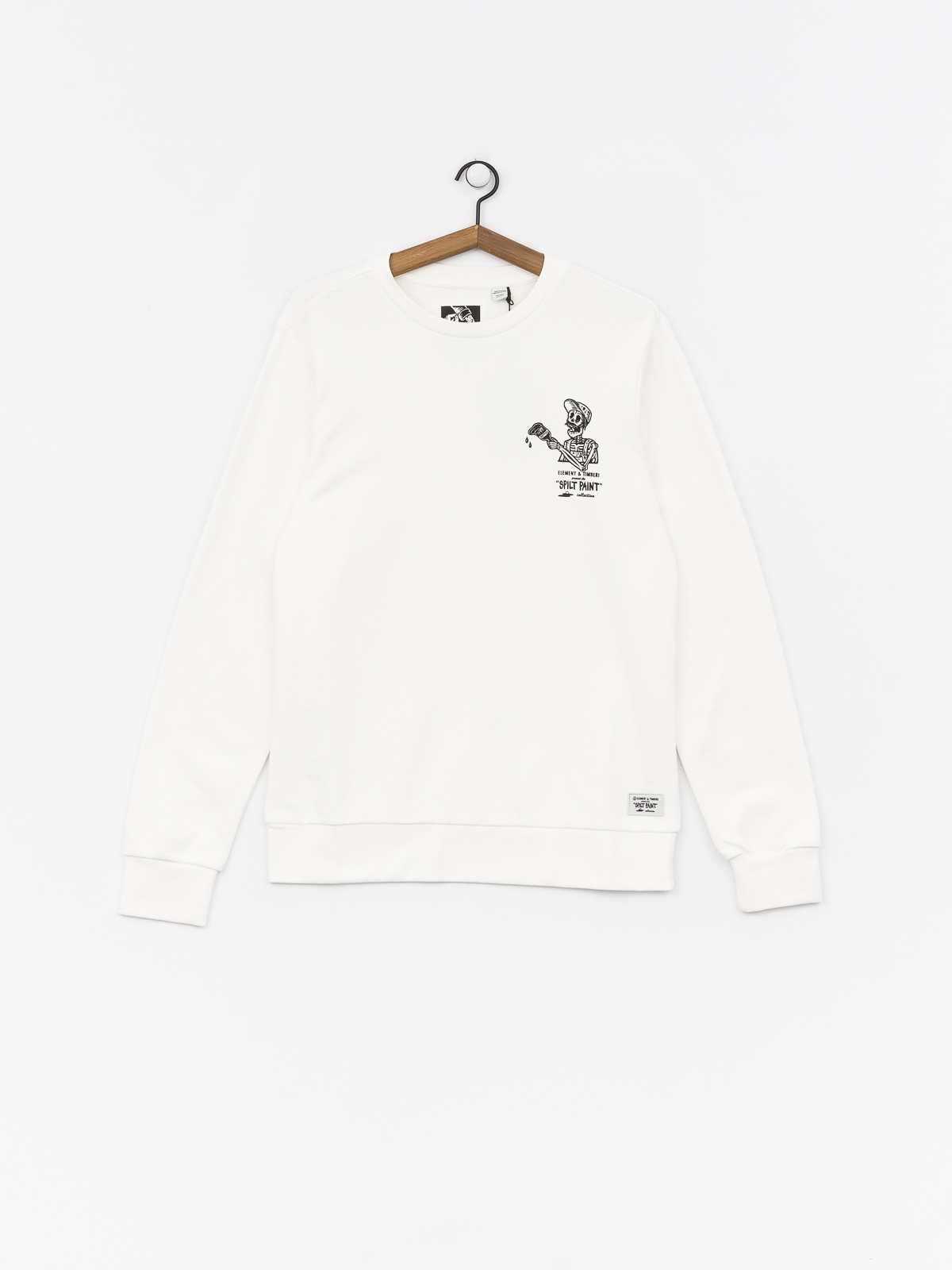 Bluza Element Spilt Crew (off white)