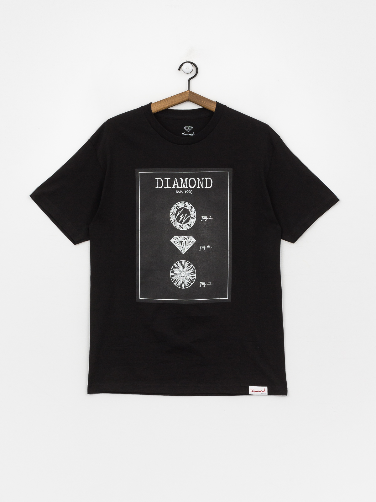 T-shirt Diamond Supply Co. Draft (black)