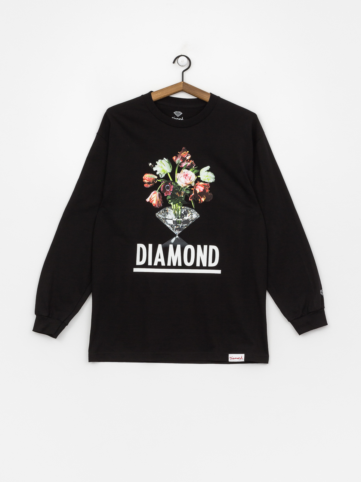 Longsleeve Diamond Supply Co. Pollination (black)