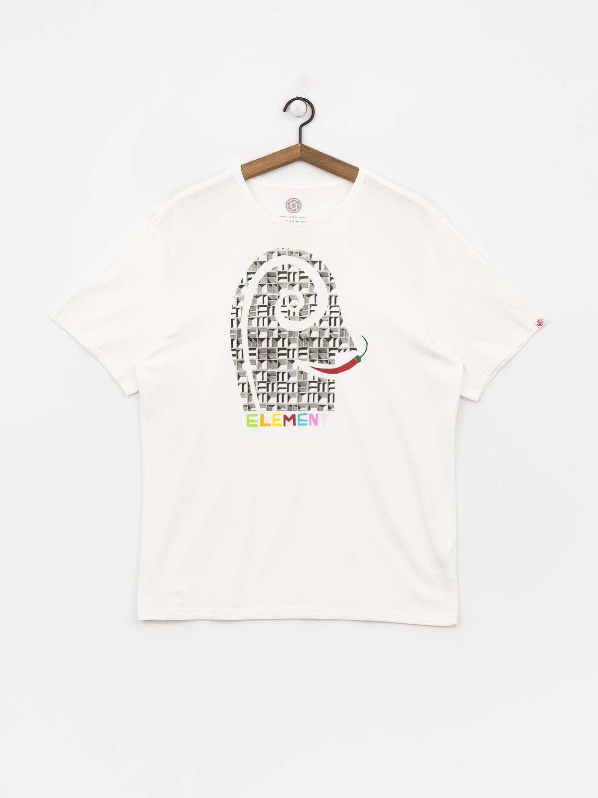T-shirt Element Pimiento (off white)
