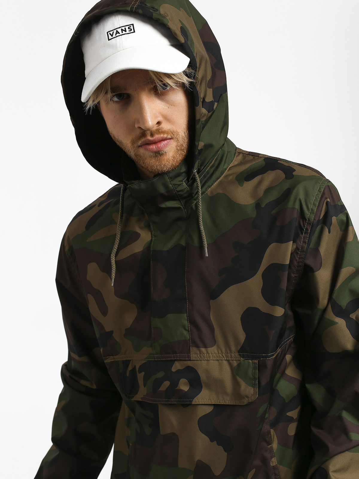 Kurtka Vans Pinehurst Anorak (oversized woodland camo)