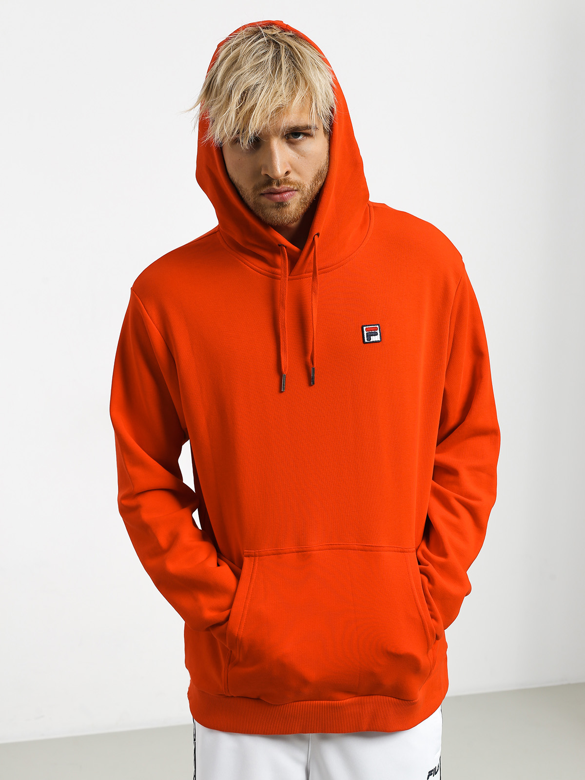 Bluza z kapturem Fila Victor HD (fiesta)