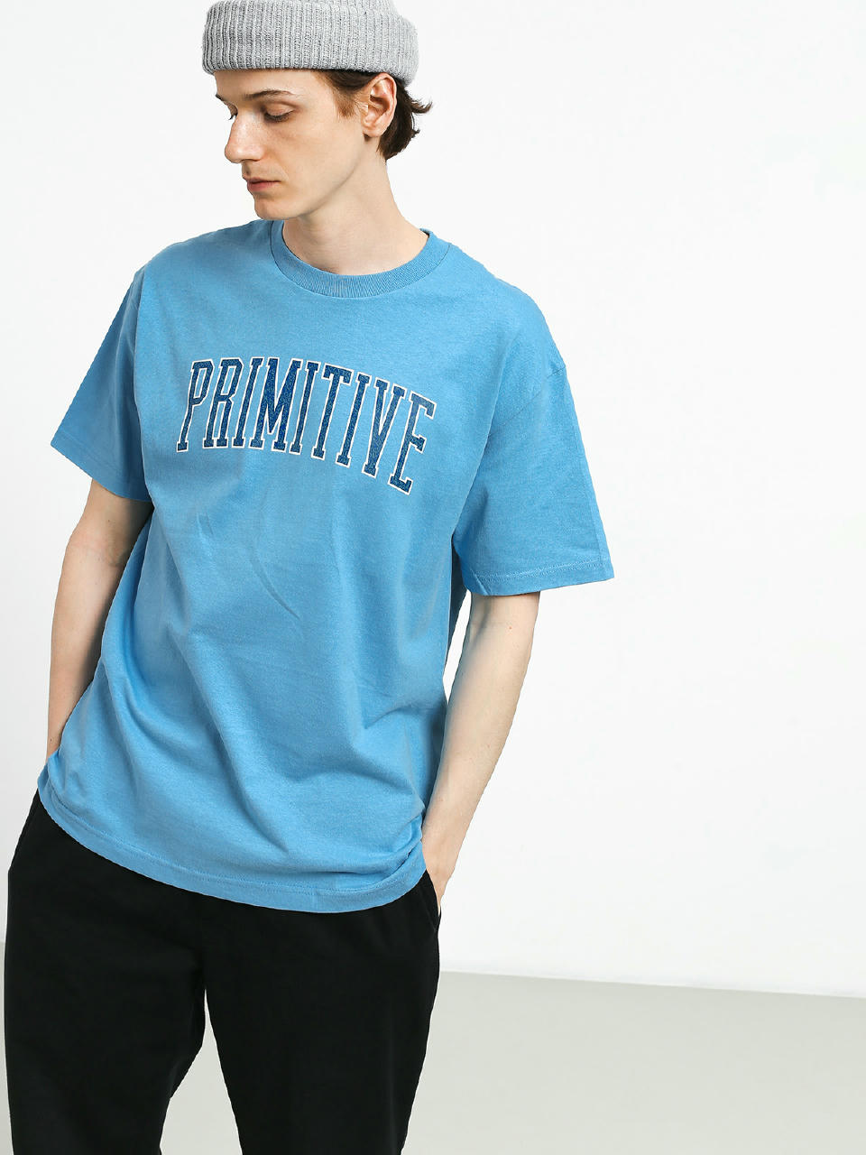 T-shirt Primitive Collegiate Arch Outline (blue)