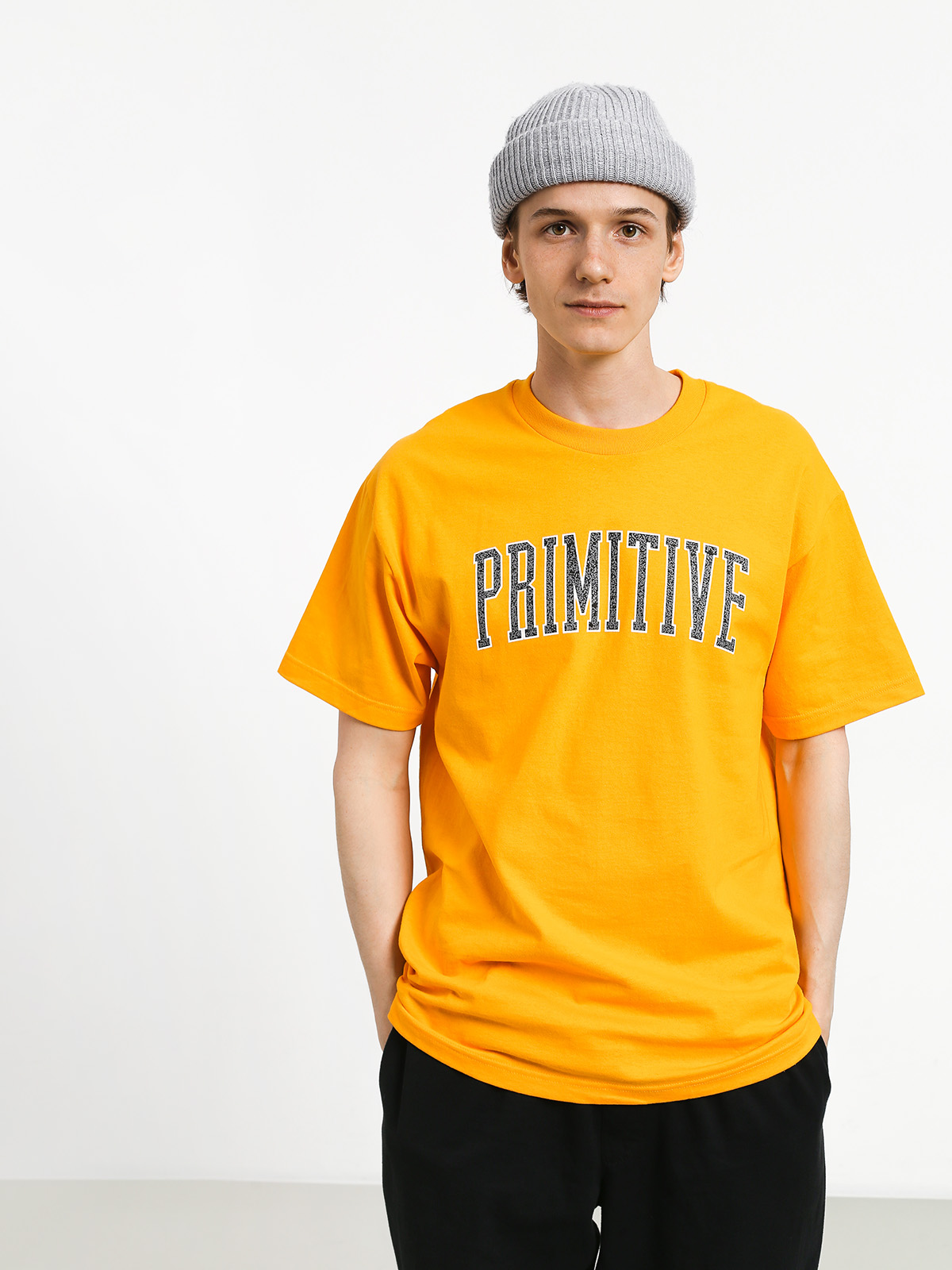 T-shirt Primitive Collegiate Arch Outline (gold)