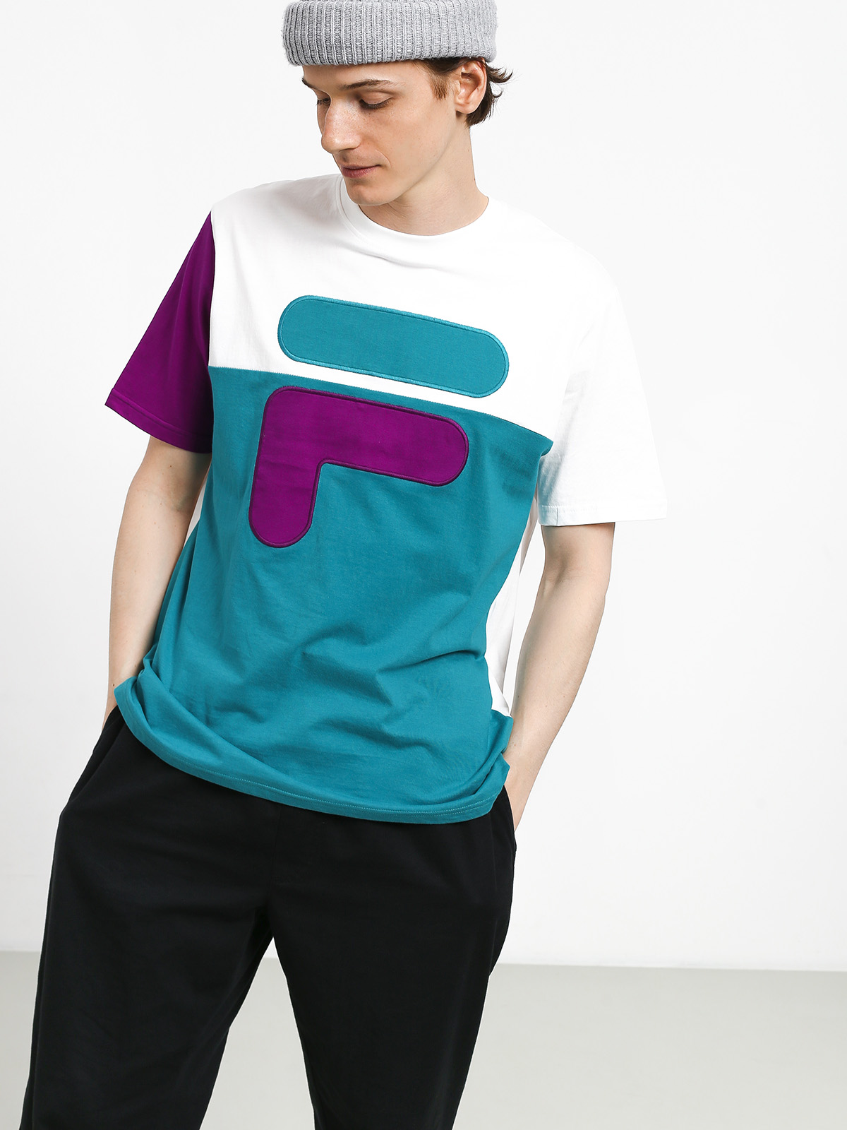 T-shirt Fila Baldwin (biscay bay)