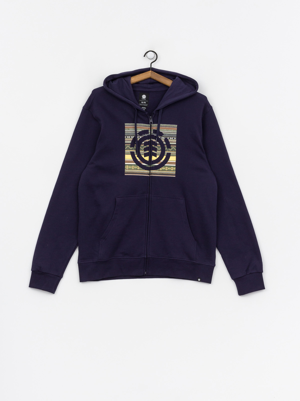 Bluza z kapturem Element Indiana Logo Block Z (ink)