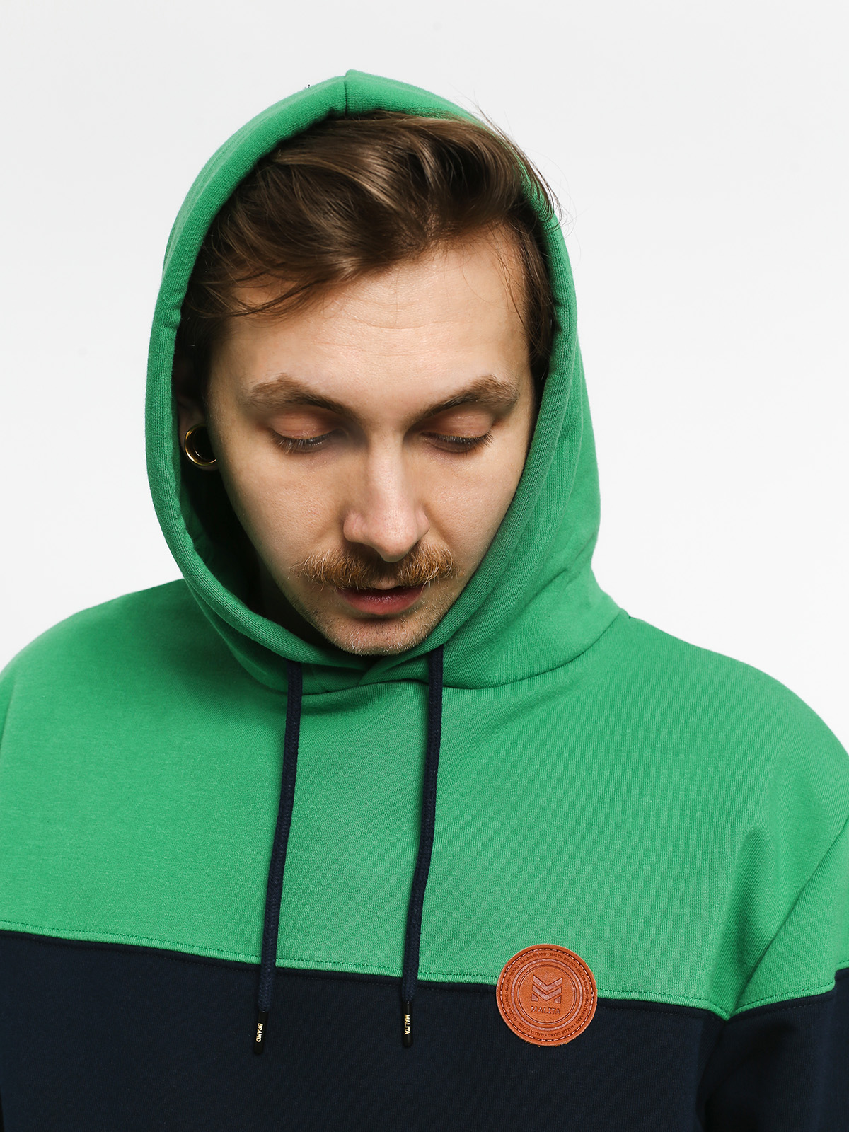 Bluza z kapturem Malita M Circle HD (green/blue)