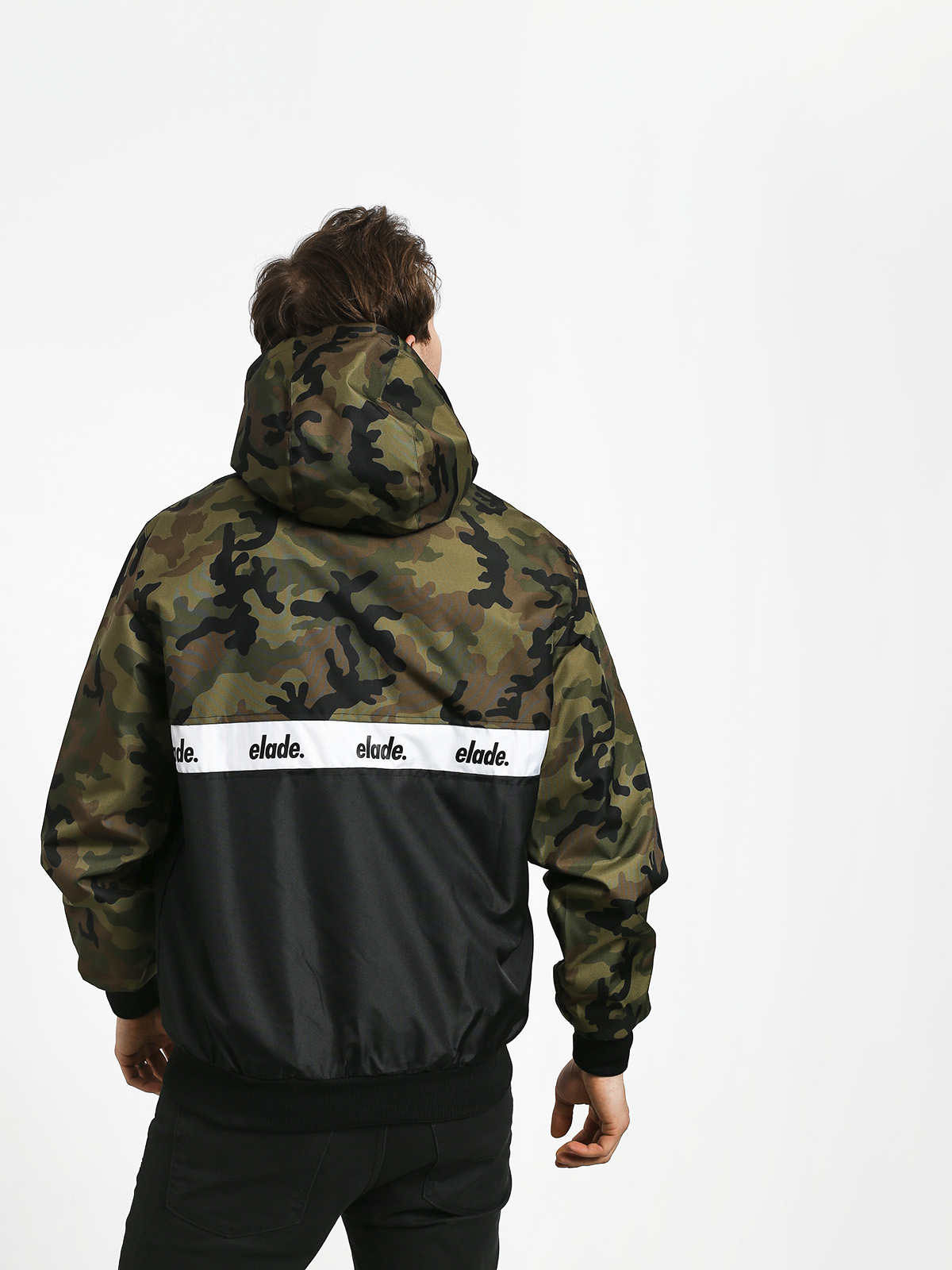 Kurtka Elade Stripe (camo/black)