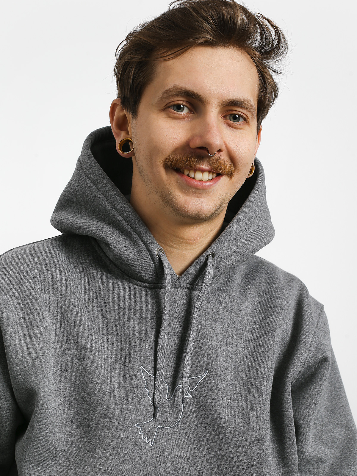 Bluza z kapturem Nervous Icon HD (grey)