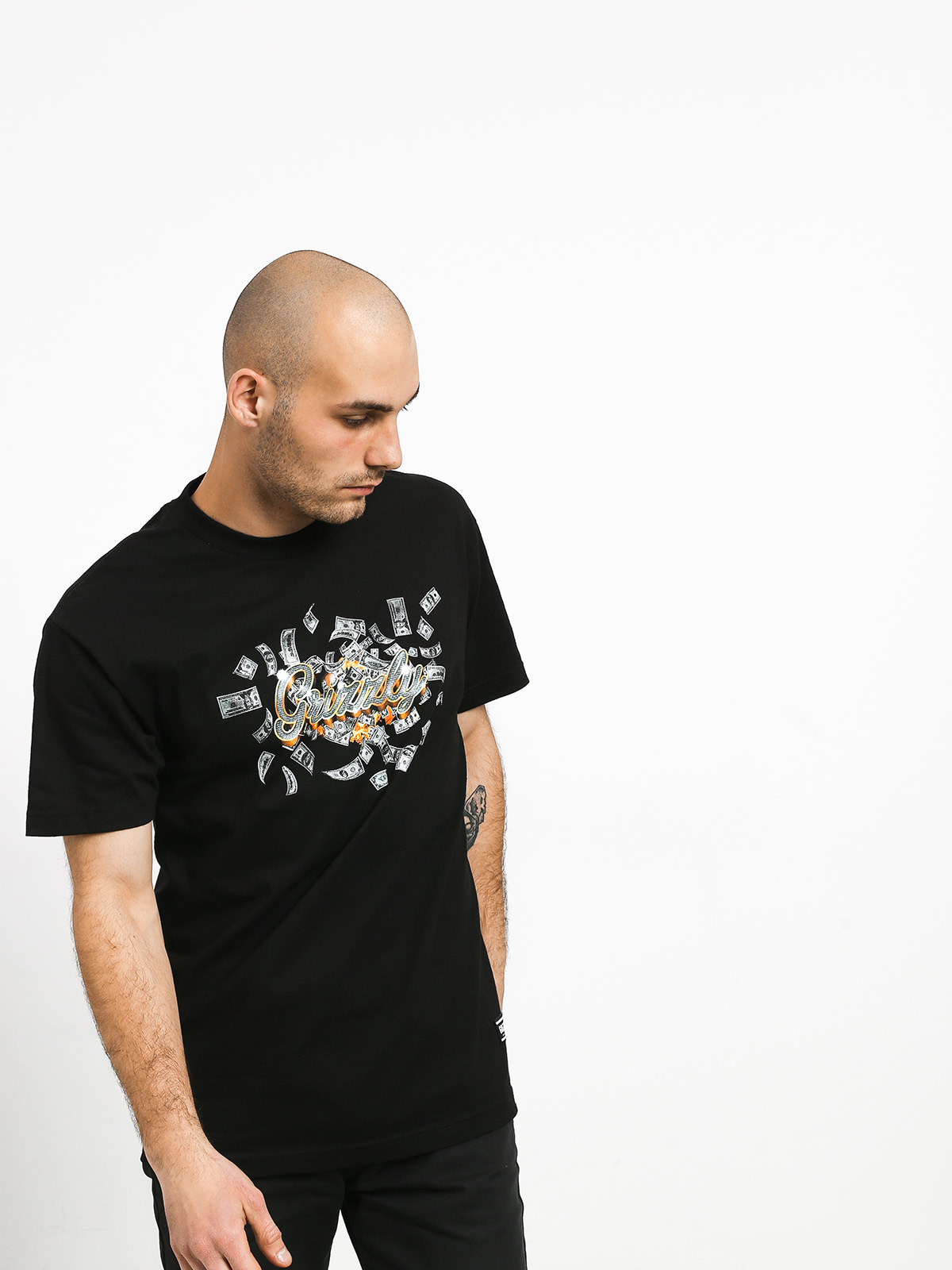 T-shirt Grizzly Griptape Ballin (black)