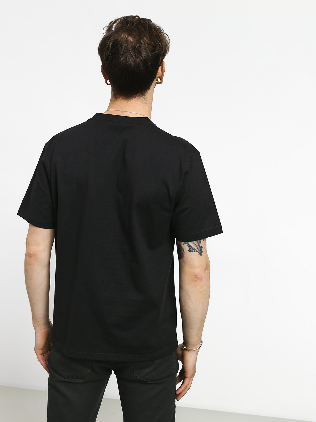 T-shirt Carhartt College Script (black/white)