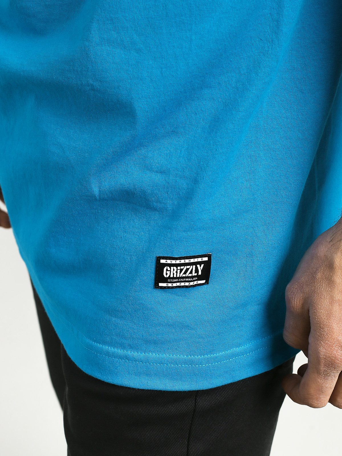 T-shirt Grizzly Griptape Stamped (teal)