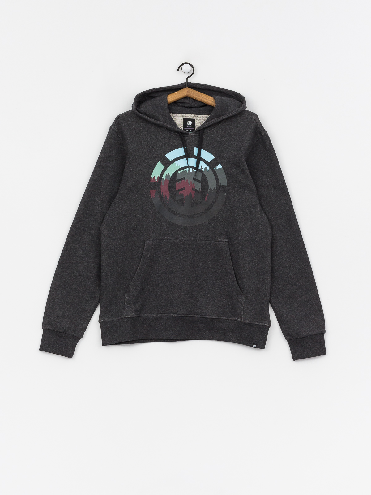 Bluza z kapturem Element Glimpse Icon HD (charcoal heather)