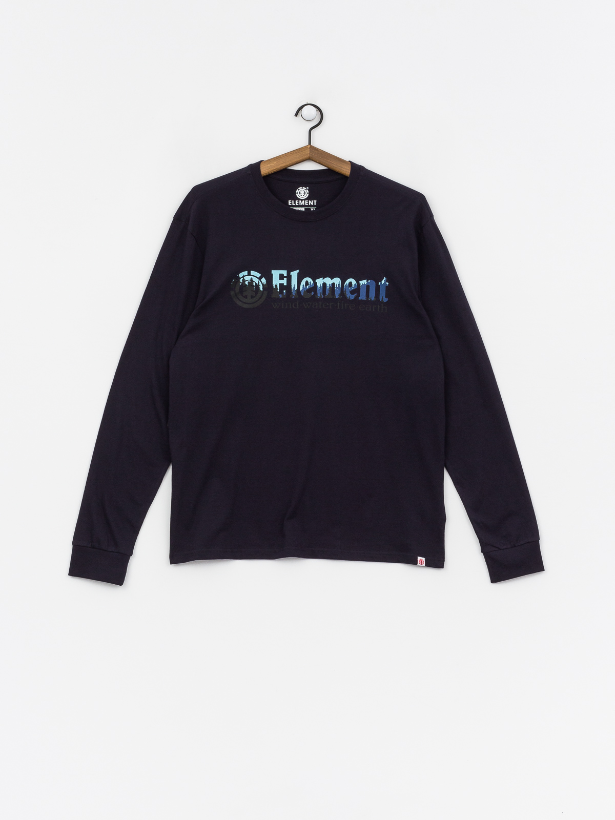 Longsleeve Element Glimpse Horizontal L (eclipse navy)