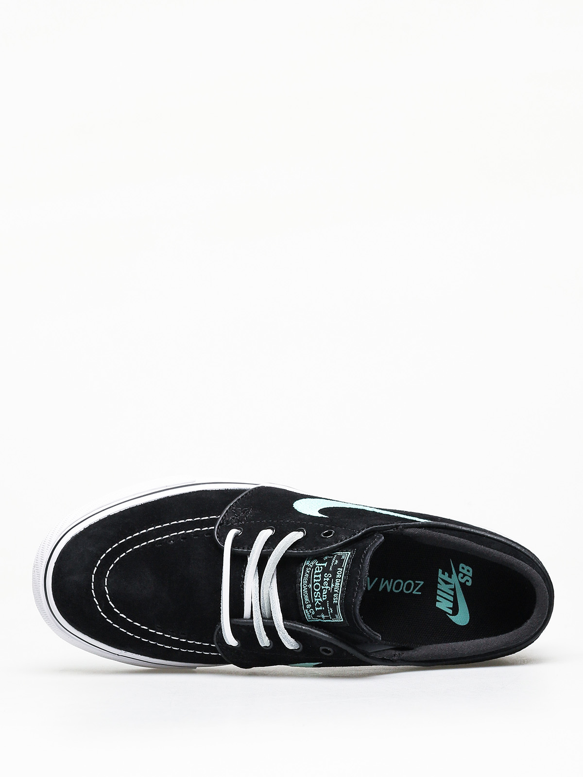 Buty Nike SB Air Zoom Stefan Janoski Og (black/mint white)