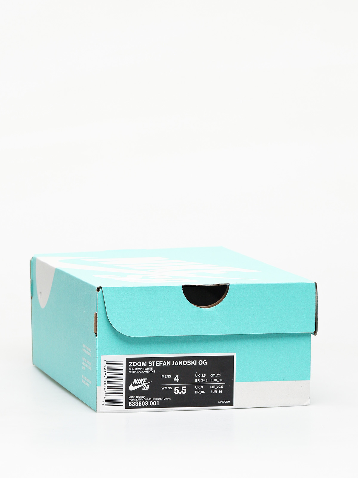 Buty Nike SB Air Zoom Stefan Janoski Og (black/mint white)