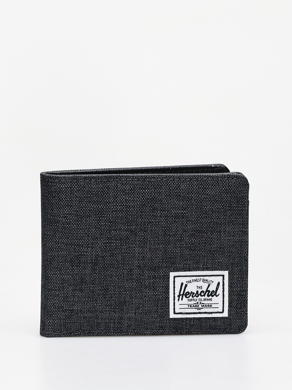 Portfel Herschel Supply Co. Hank Rfid (black crosshatch/black)