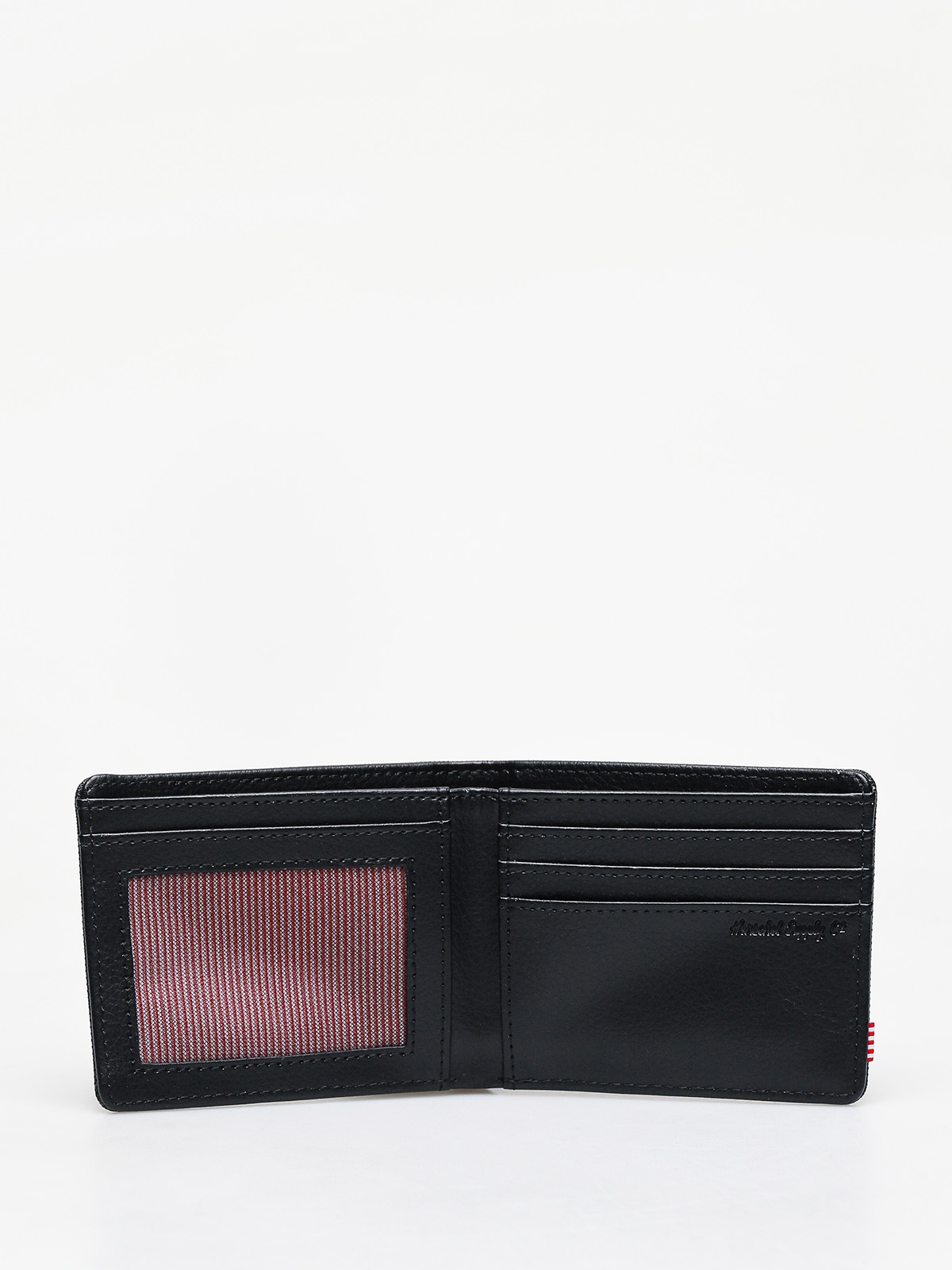 Portfel Herschel Supply Co. Hank Rfid (black crosshatch/black)