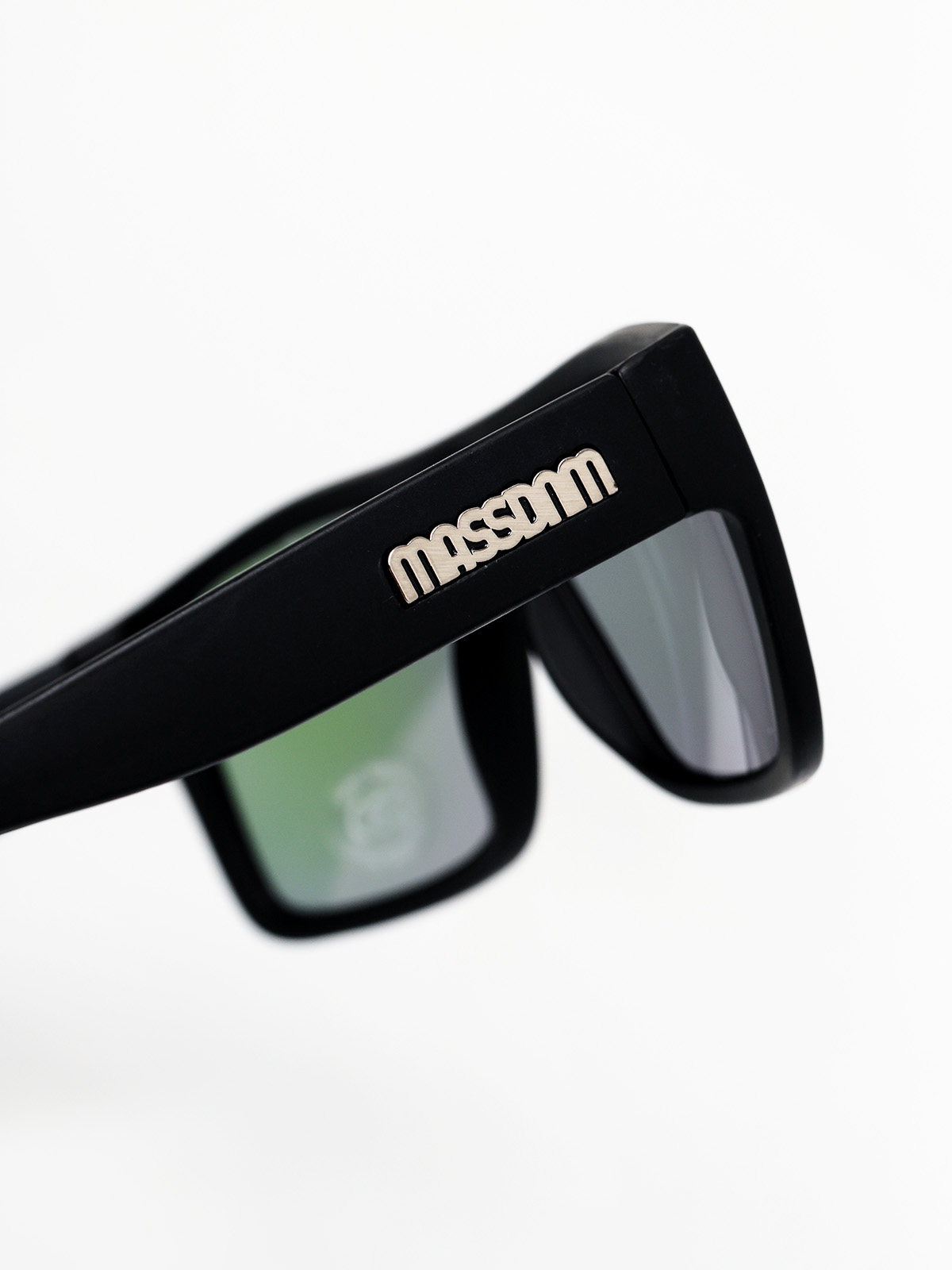 Okulary przeciwsłoneczne MassDnm Icon (matte black/purple)