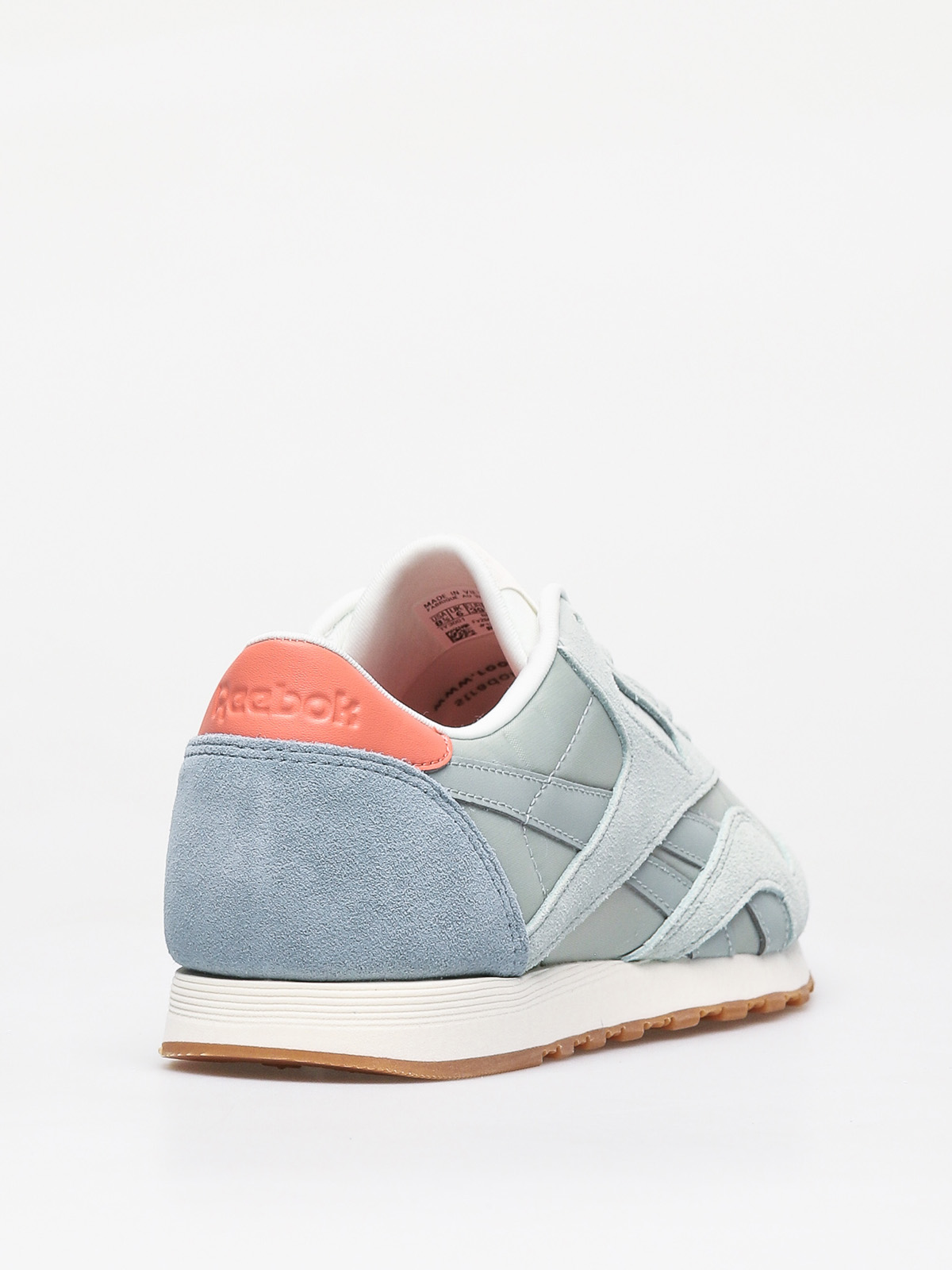 Buty Reebok Cl Nylon Wmn (sea spray/teal/pink)