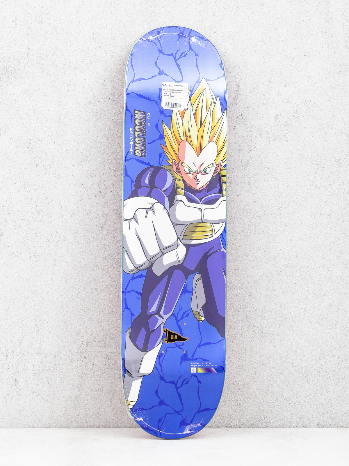 Deck Primitive Dbz Mcclung Ss Vegeta (blue)