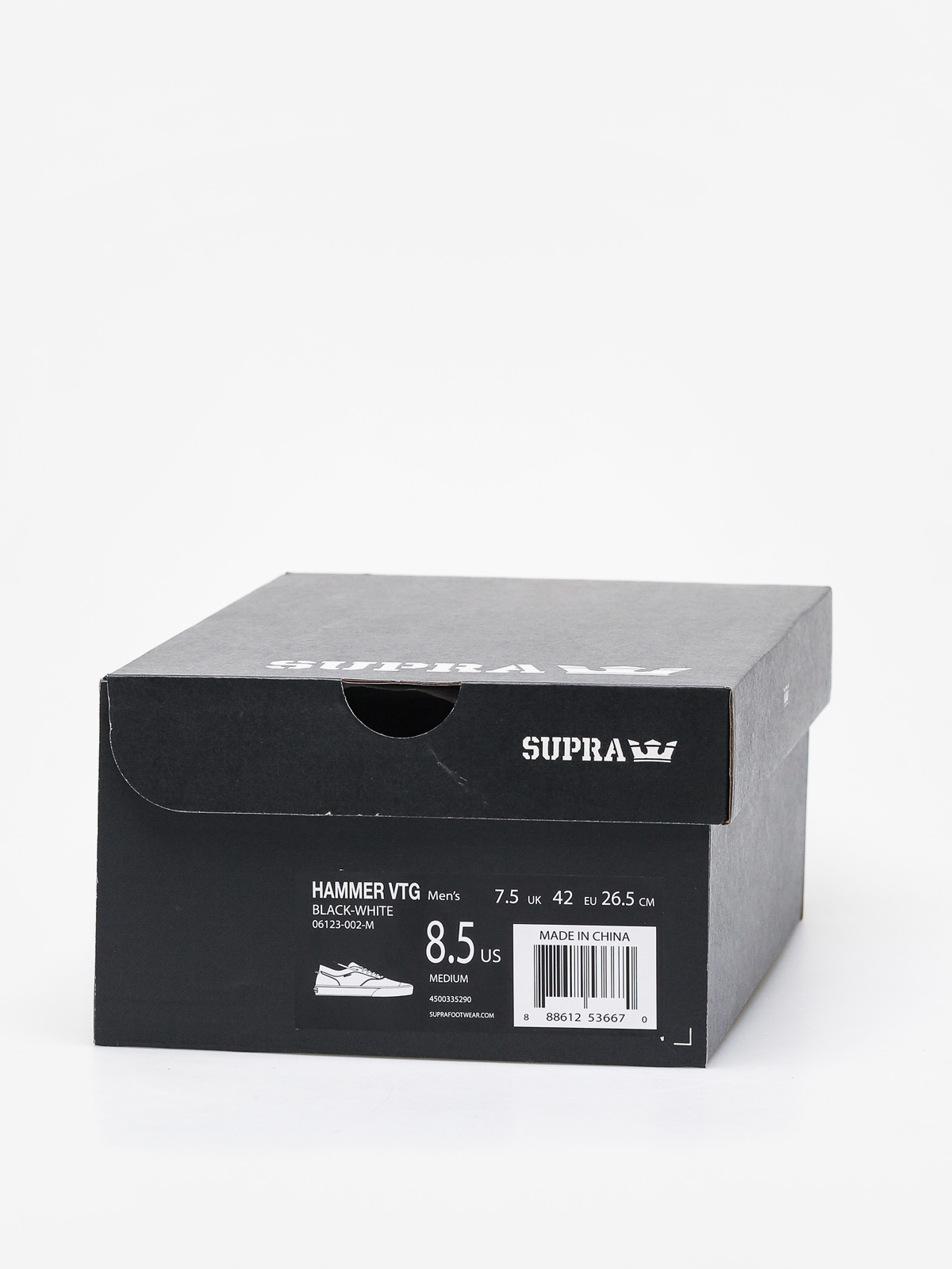 Buty Supra Hammer Vtg (black white)