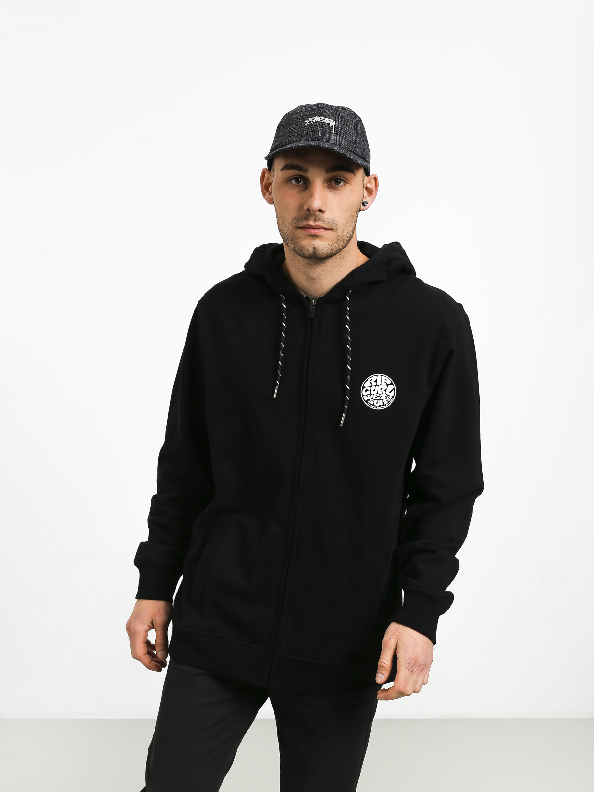 Bluza z kapturem Rip Curl Original Weety Fleece ZHD (black)