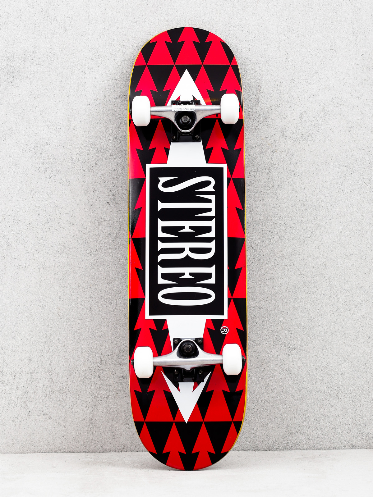 Deskorolka Stereo Arrow Pattern (red/black)