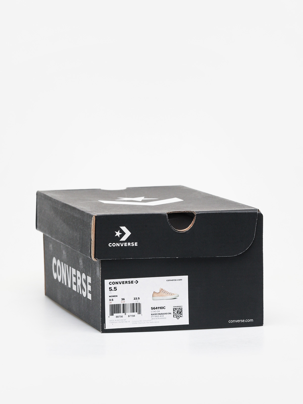 Trampki Converse Frilly Thrills Chuck Taylor All Star Ox Wmn (bleached coral/bleached coral)