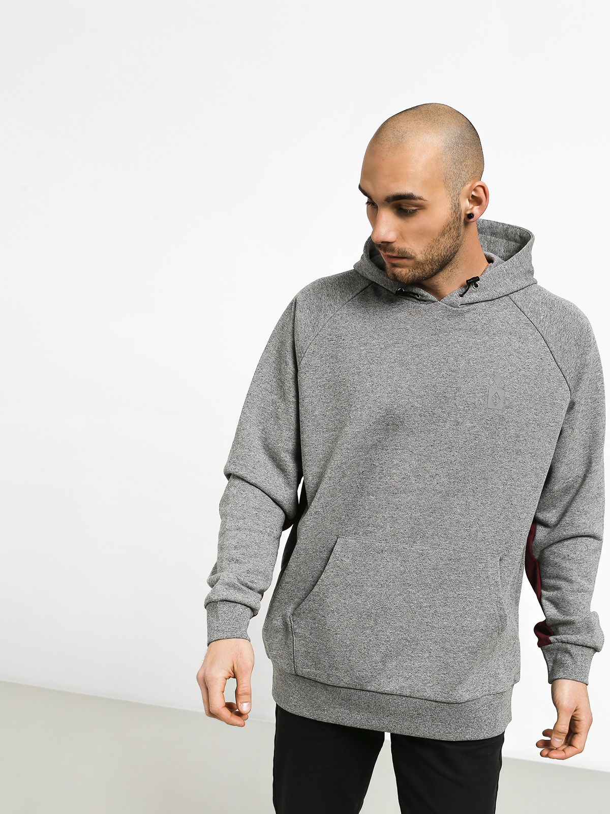 Bluza z kapturem Diamond Supply Co. Fordham HD (heather grey)