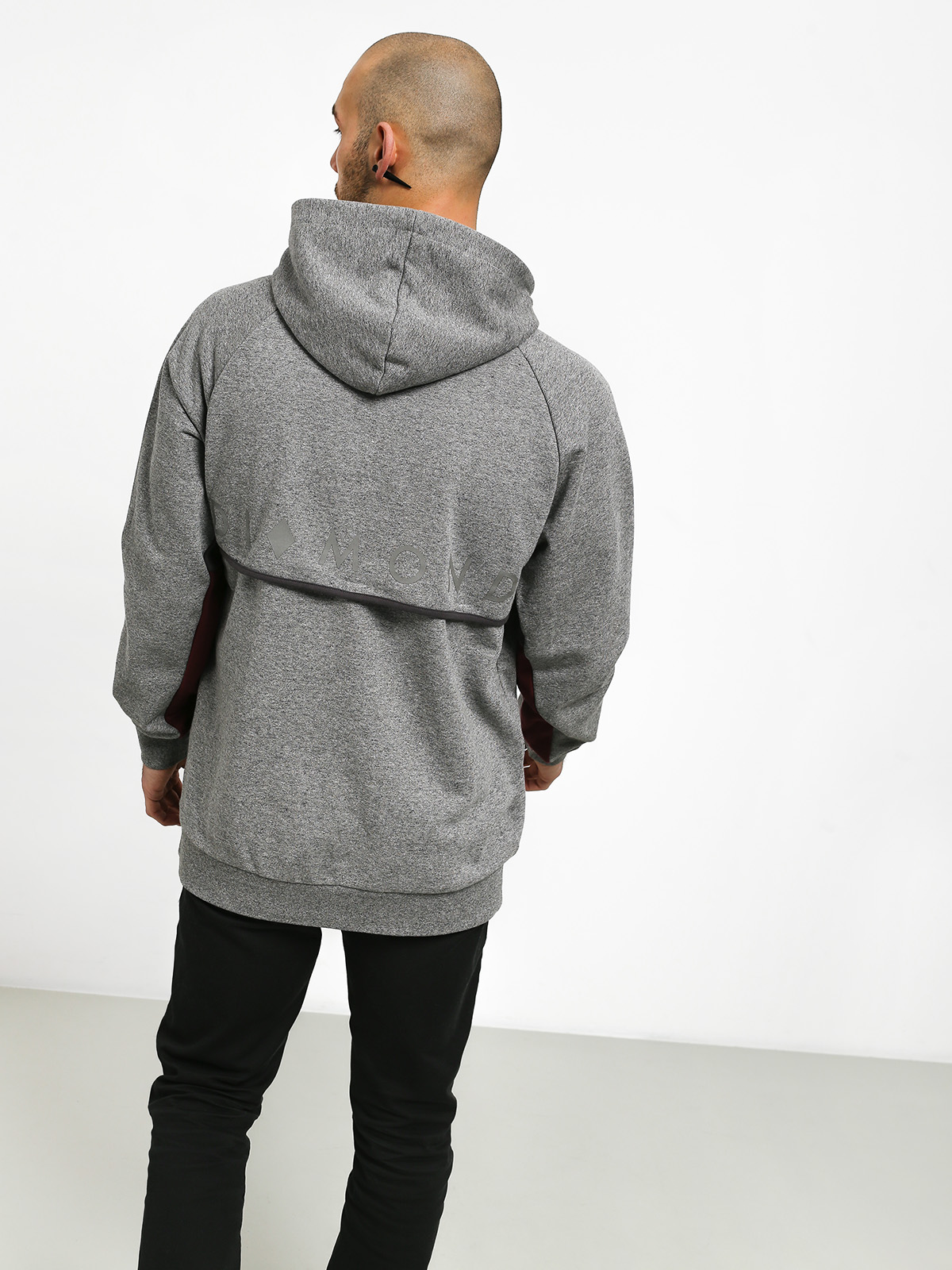 Bluza z kapturem Diamond Supply Co. Fordham HD (heather grey)