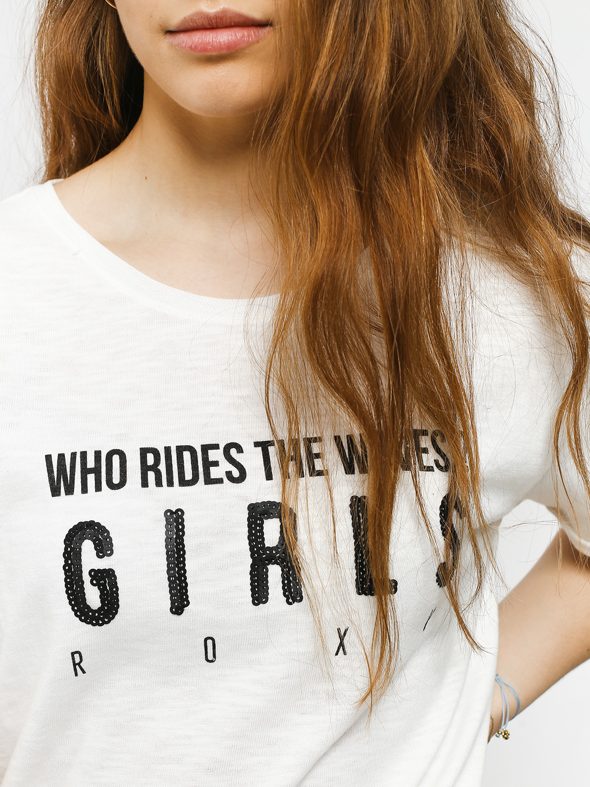 T-shirt Roxy Follow Me To The Beach A Wmn (marshmallow)