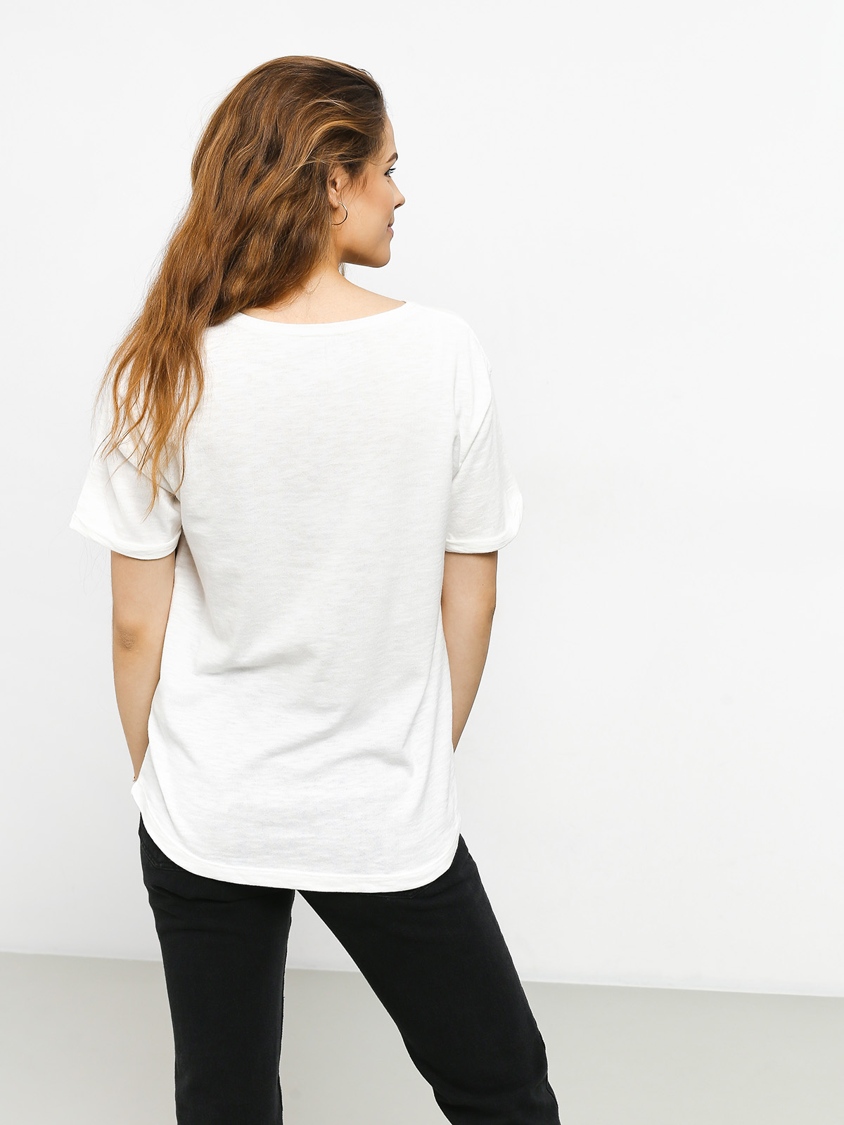 T-shirt Roxy Follow Me To The Beach A Wmn (marshmallow)