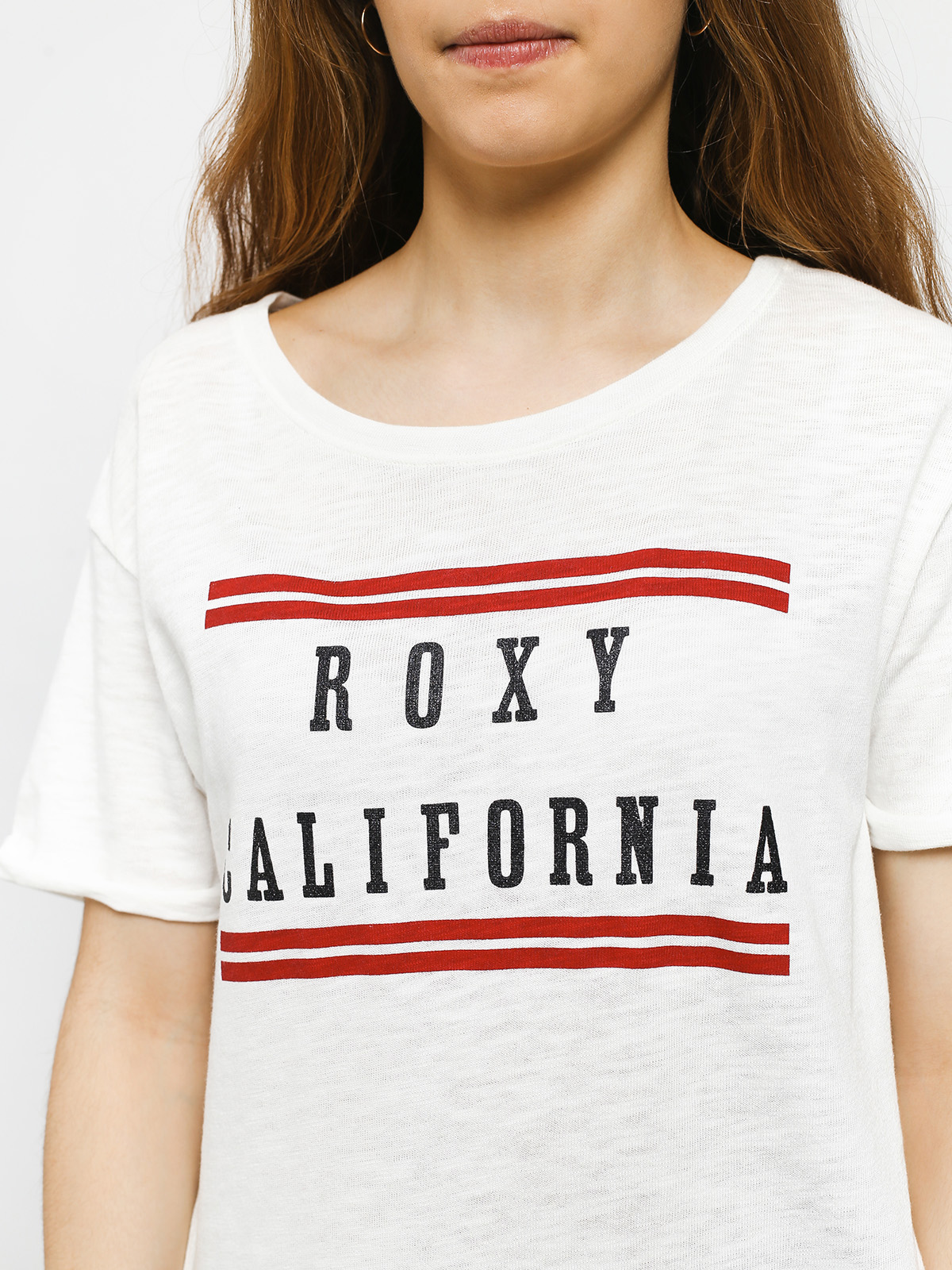 T-shirt Roxy Follow Me To The Beach B Wmn (marshmallow)