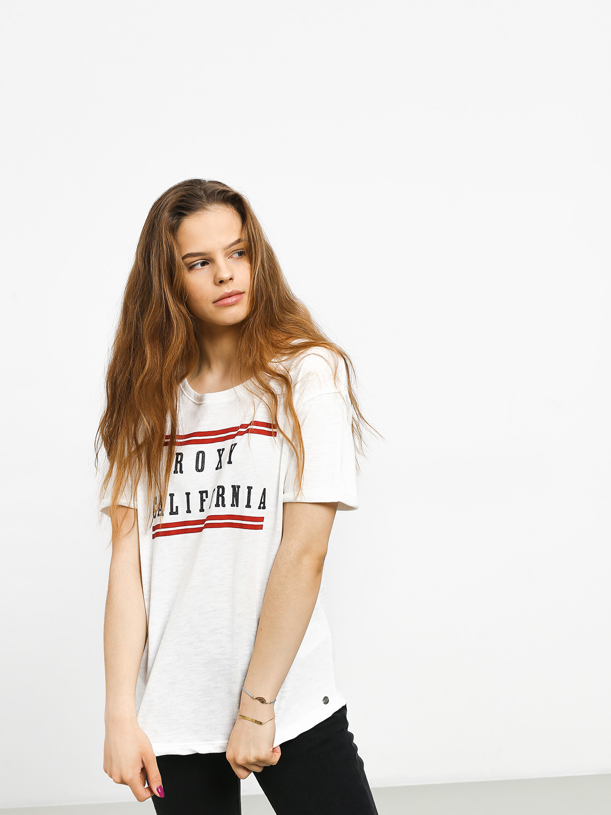 T-shirt Roxy Follow Me To The Beach B Wmn (marshmallow)