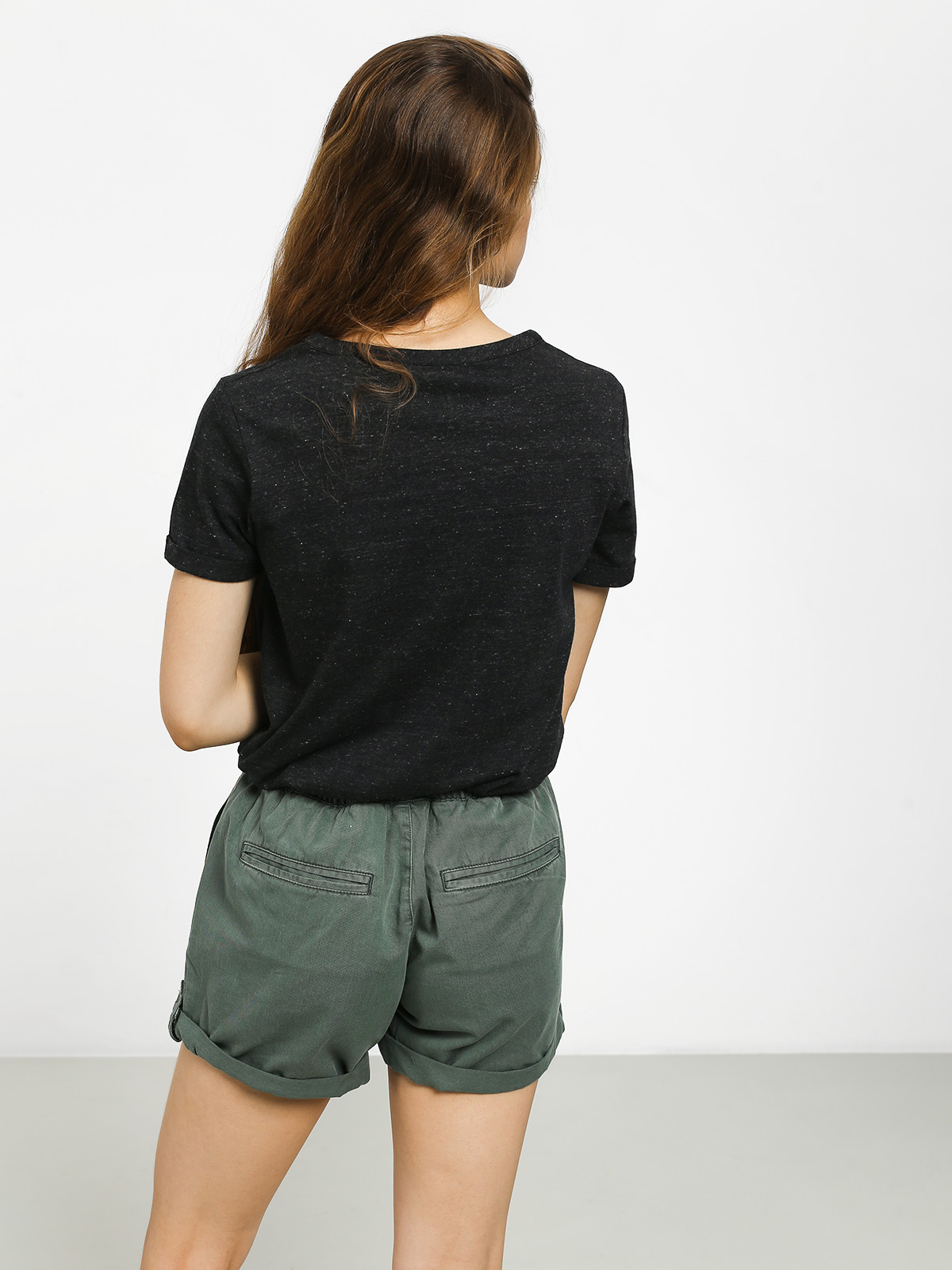 T-shirt Roxy Hello And Goodbye A Wmn (true black)