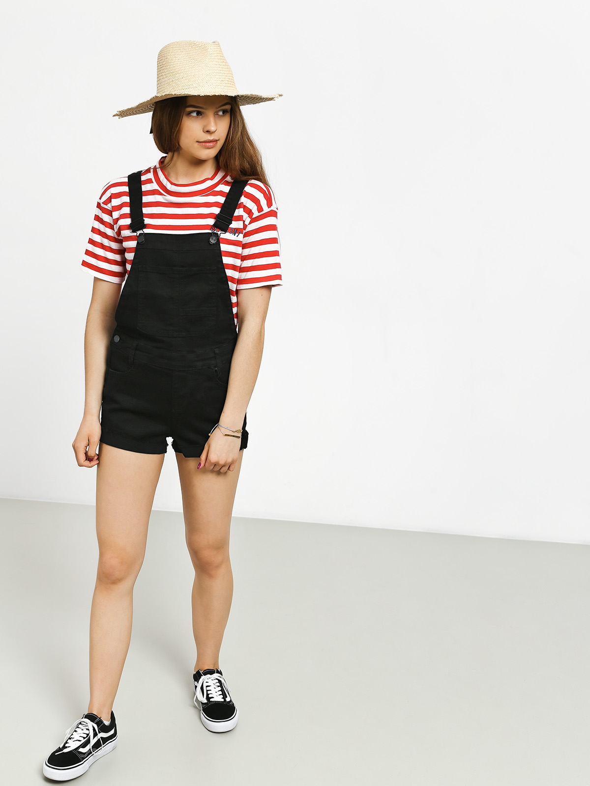 Ogrodniczki Element Leavin Wmn (black)