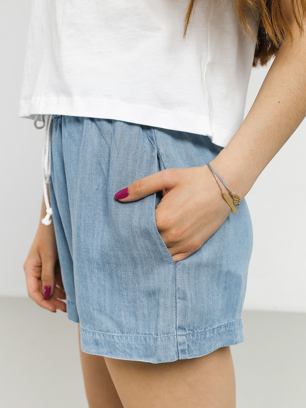 Szorty RVCA Im Listening Wmn (chambray)