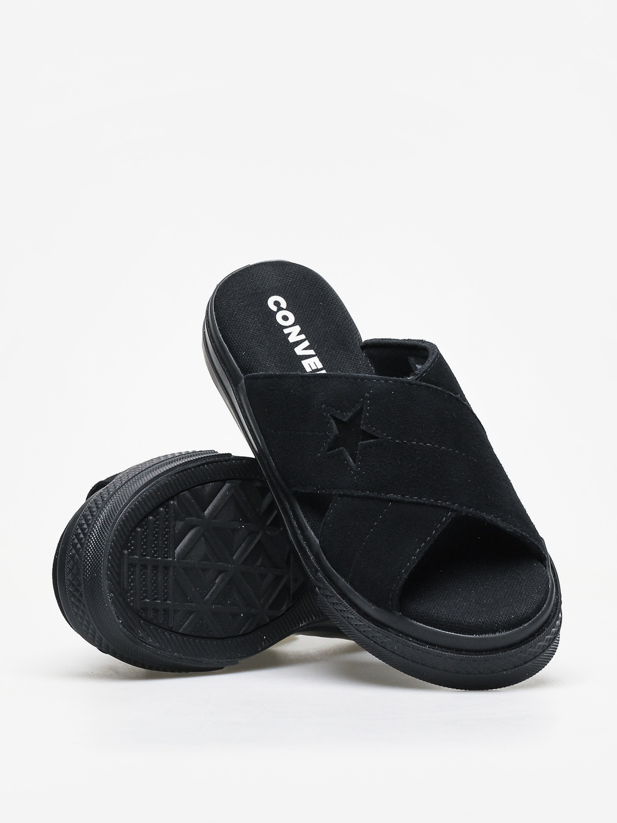 Klapki Converse One Star Sandal Slip Wmn (black/black/black)