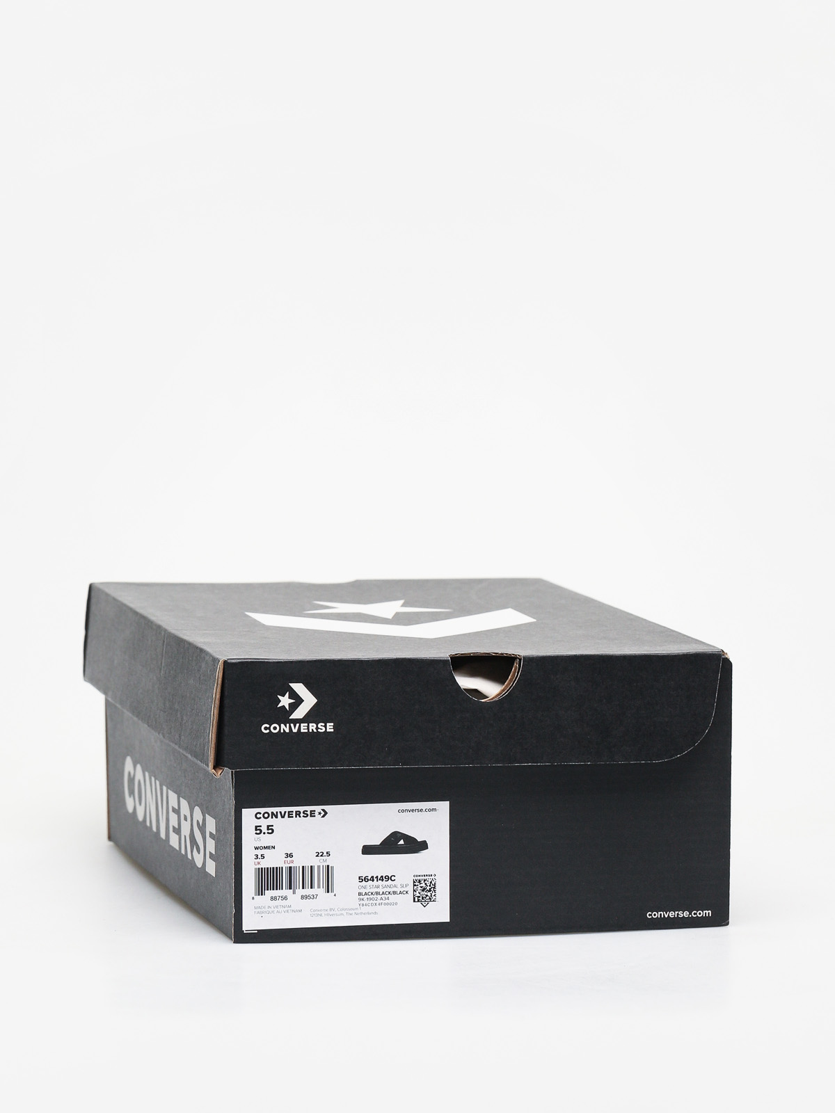 Klapki Converse One Star Sandal Slip Wmn (black/black/black)