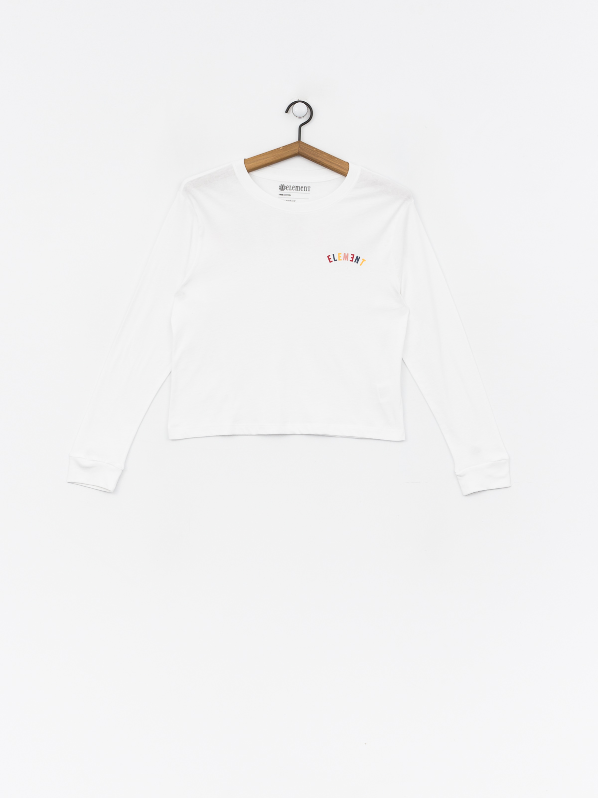 Longsleeve Element Rainbowop Wmn (white)