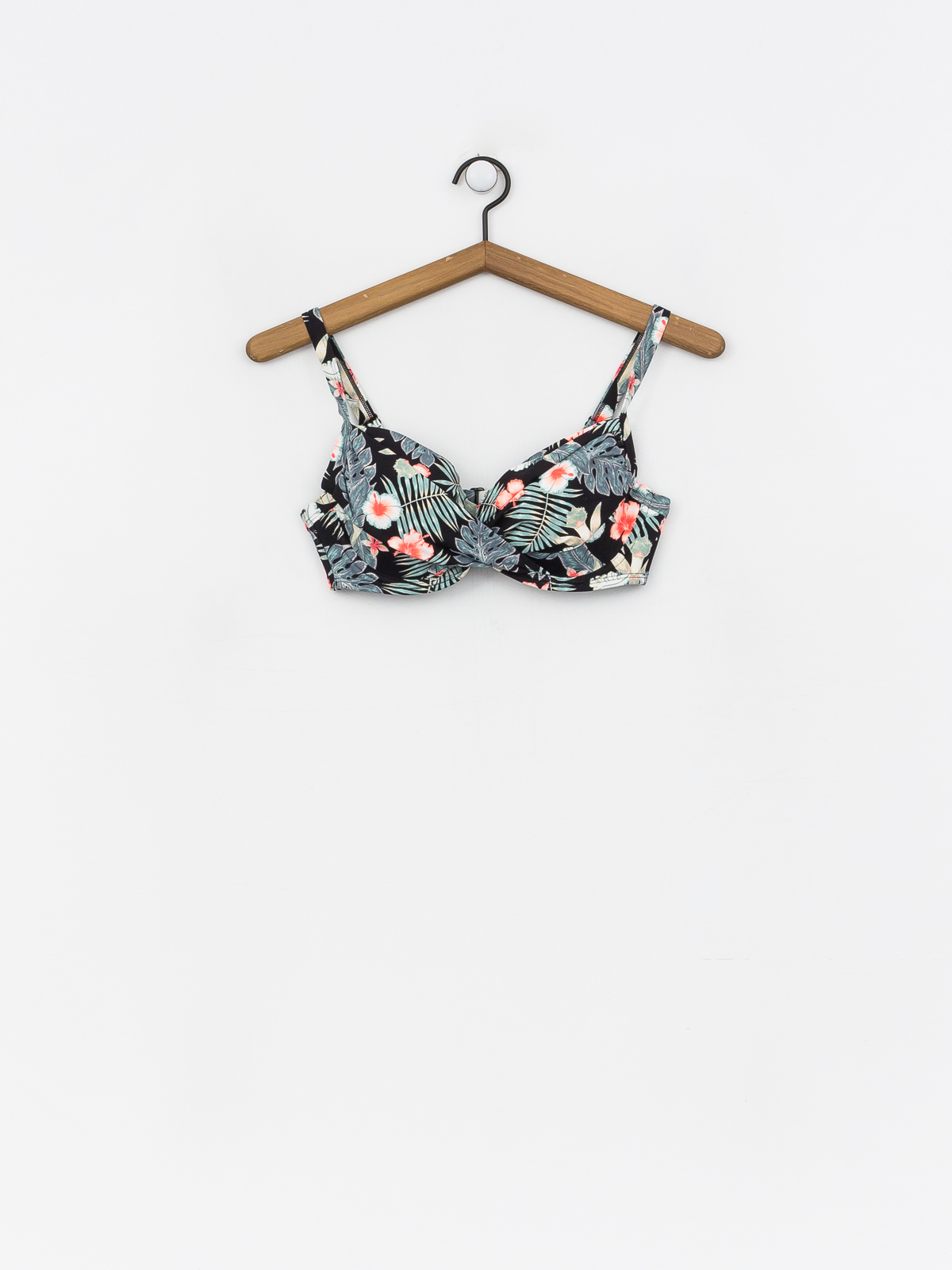 Góra od bikini Roxy Pt Beach Classics Full Wrap Dc Wmn (anthracite tropicala)