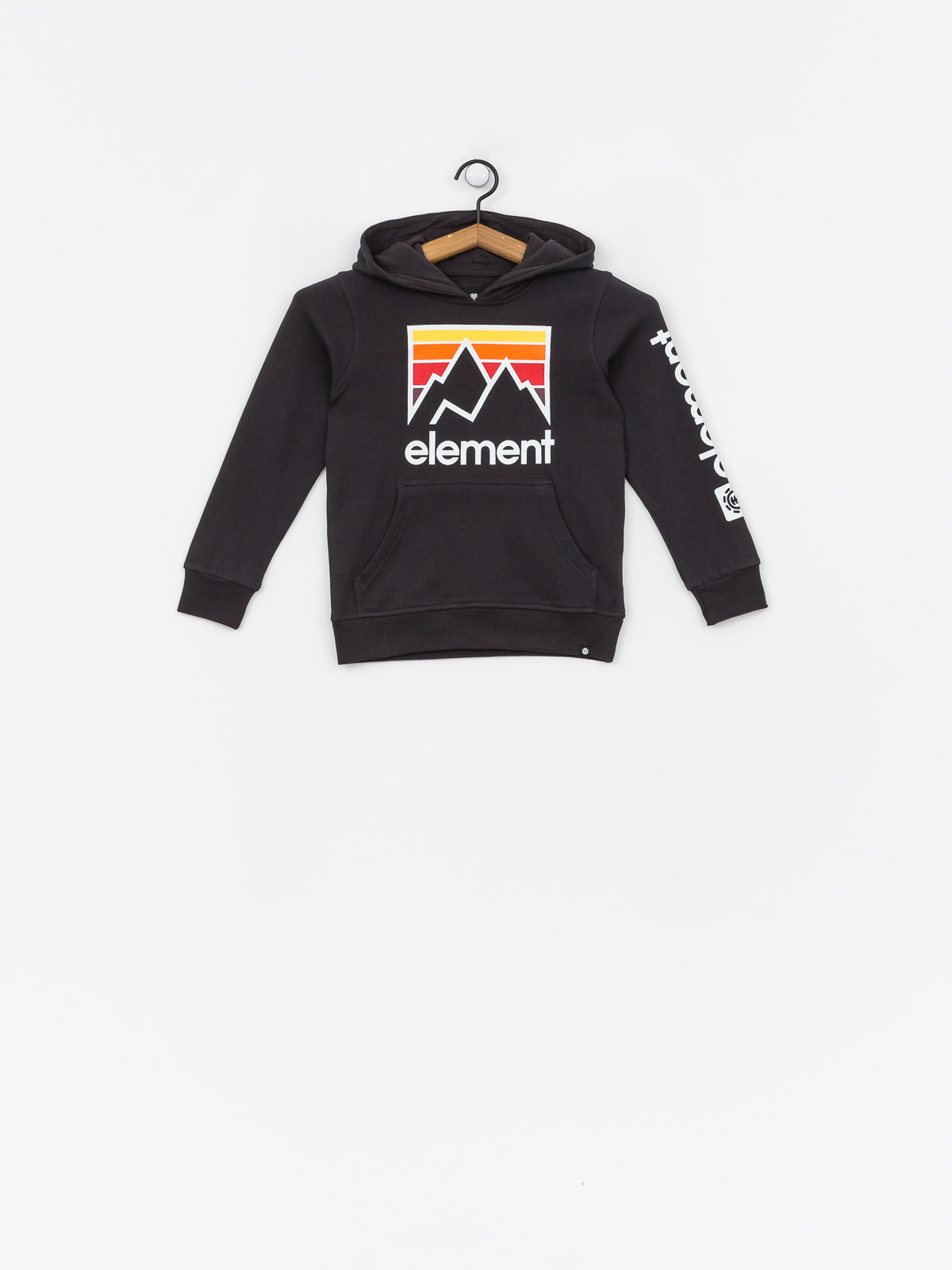 Bluza dziecięca z kapturem Element Joint Ho Boy HD (off black)