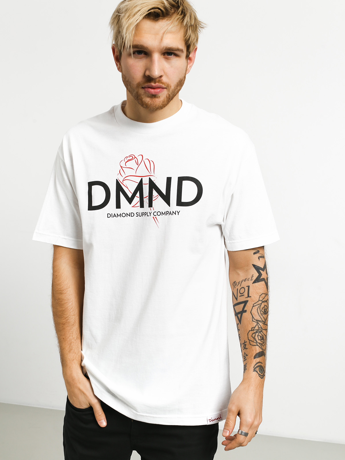 T-shirt Diamond Supply Co. Dmnd Amour (white)